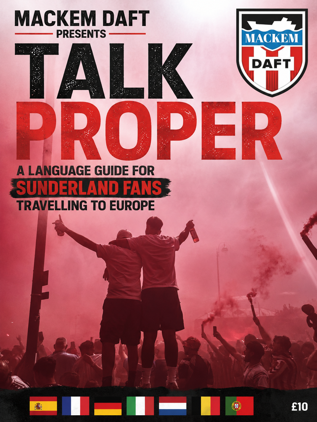 Talk Proper - A Language Guide for Sunderland Fans Travelling to Europe